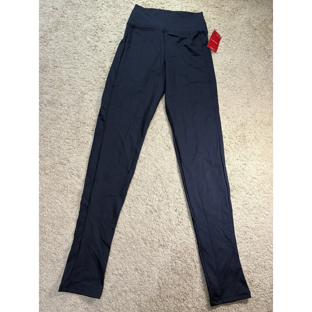 Capezio Active Leggings Pants Women XL Black Hi Rise Dance Activewear Loungewear